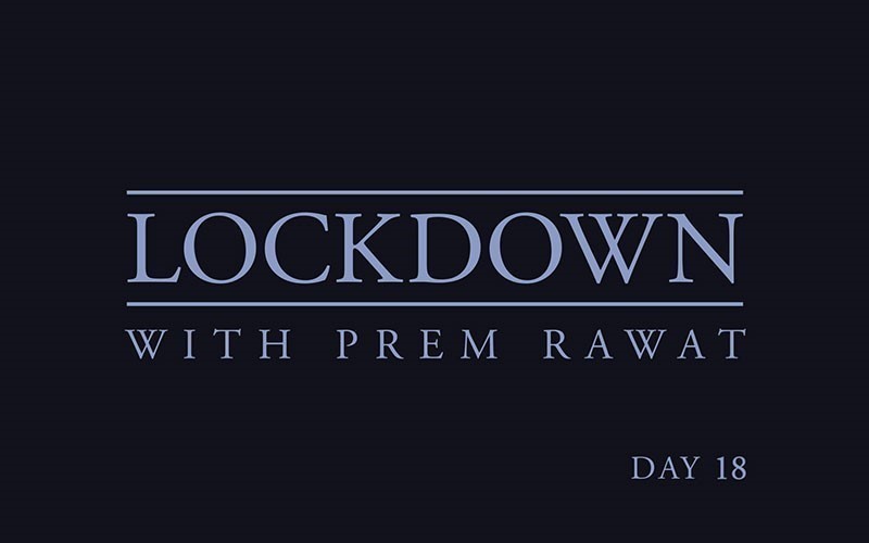 Lockdown, Day 18