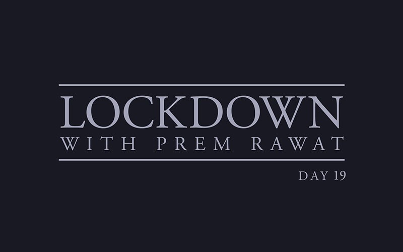 Lockdown, Day 19