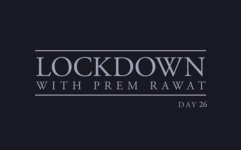 Lockdown, Day 26