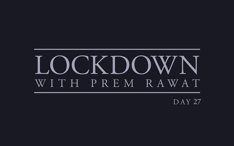 Lockdown, Day 27