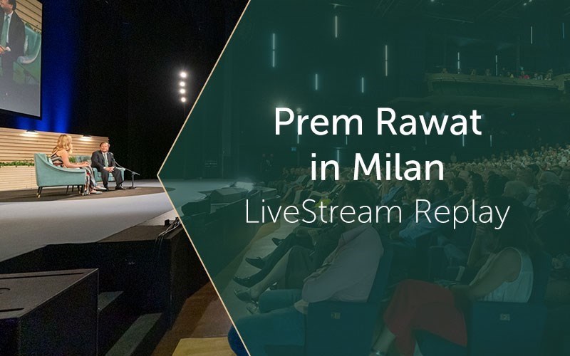 Prem Rawat in Milan - Replay (Video)