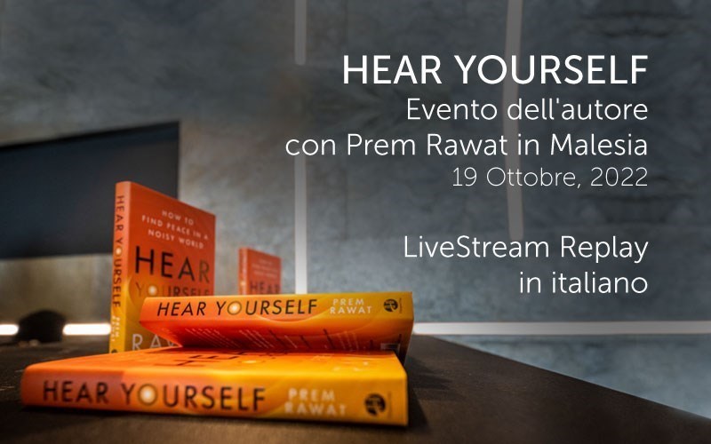 Evento dell'autore con Prem Rawat (audio)