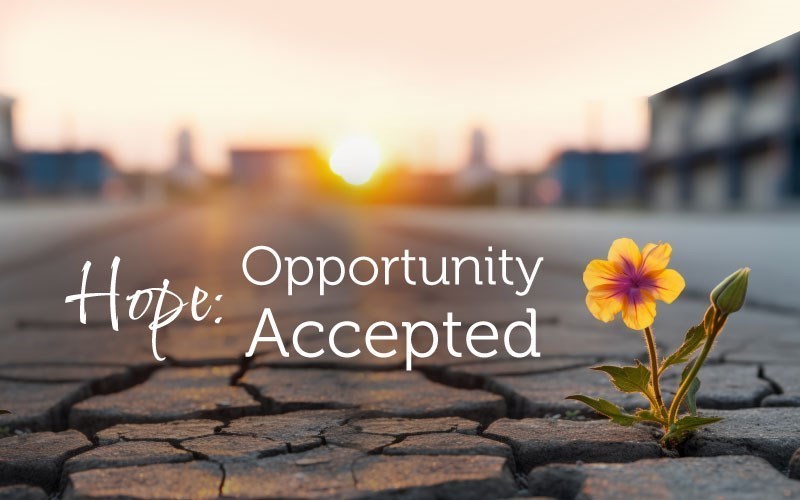 Hope: Opportunity Accepted