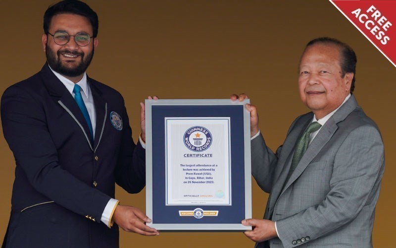 Le nouveau prix Guinness World Records